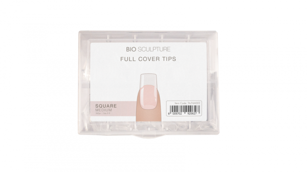FULL COVER NAIL TIPS - SQUARE MEDIUM (360 STÜCK) - TIP BOX